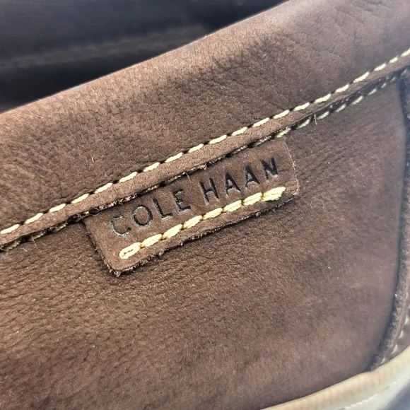 Cole Haan Brown Suede Claude Penny Loafer Size 10 #1375