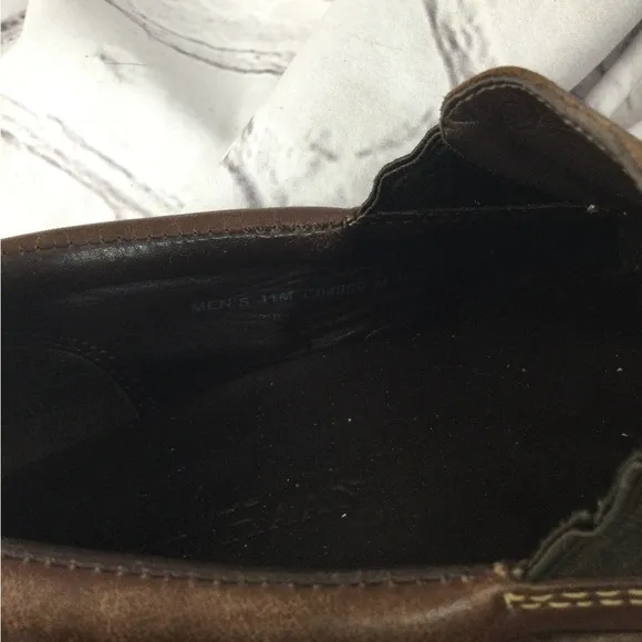 Cole Haan Leather Men's Tucker Venetian Loafer French Roast Style C04059 Size 11