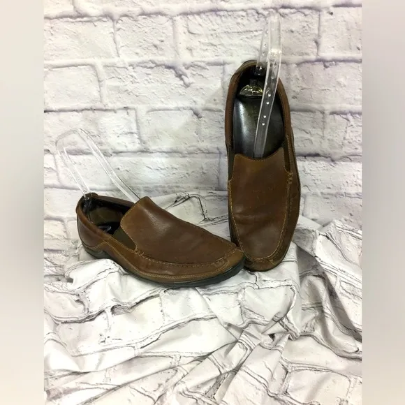 Cole Haan Leather Men's Tucker Venetian Loafer French Roast Style C04059 Size 11