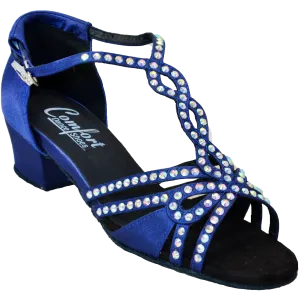 Comfort Butterfly - Blue Satin