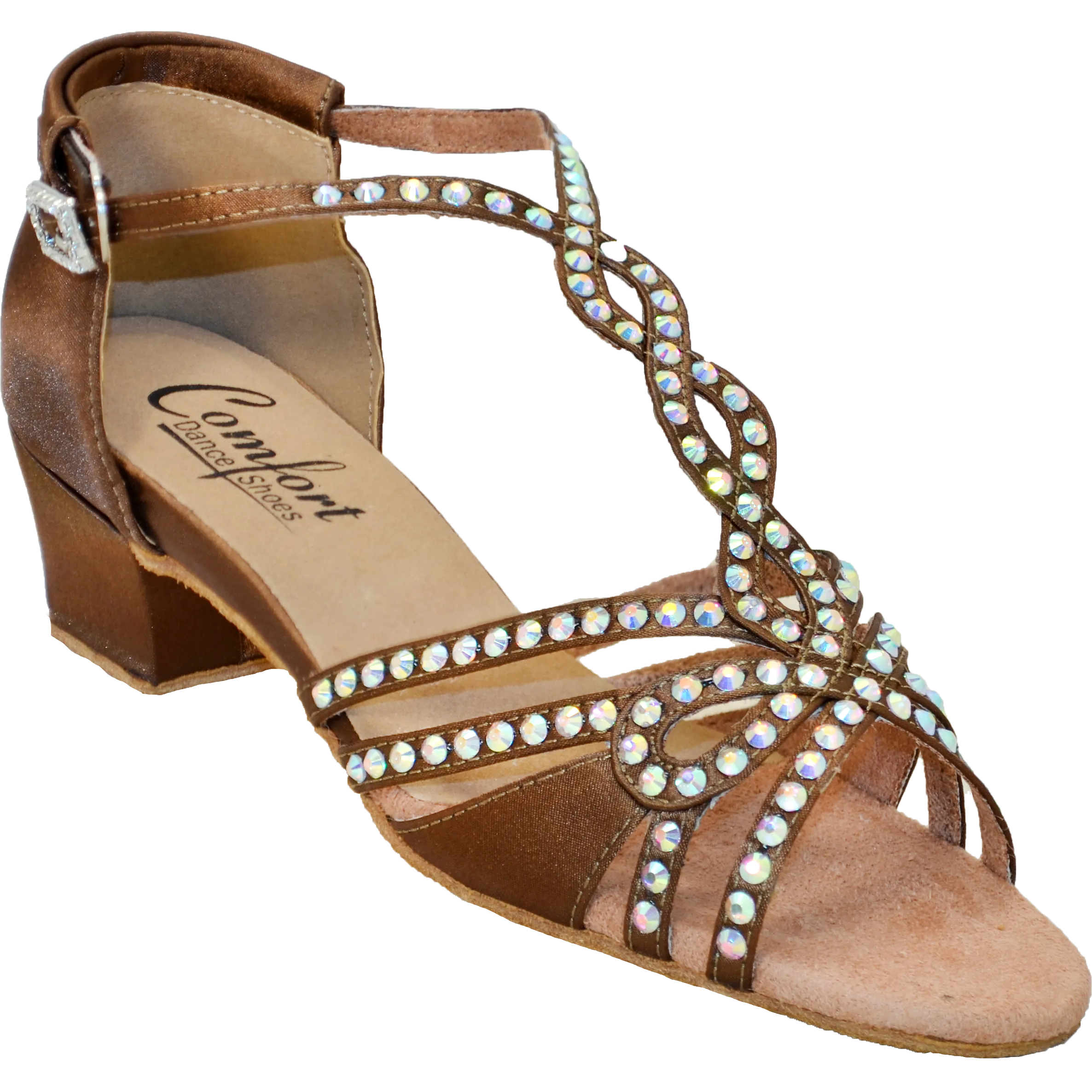 Comfort Butterfly - Brown Satin