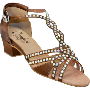 Comfort Butterfly - Brown Satin