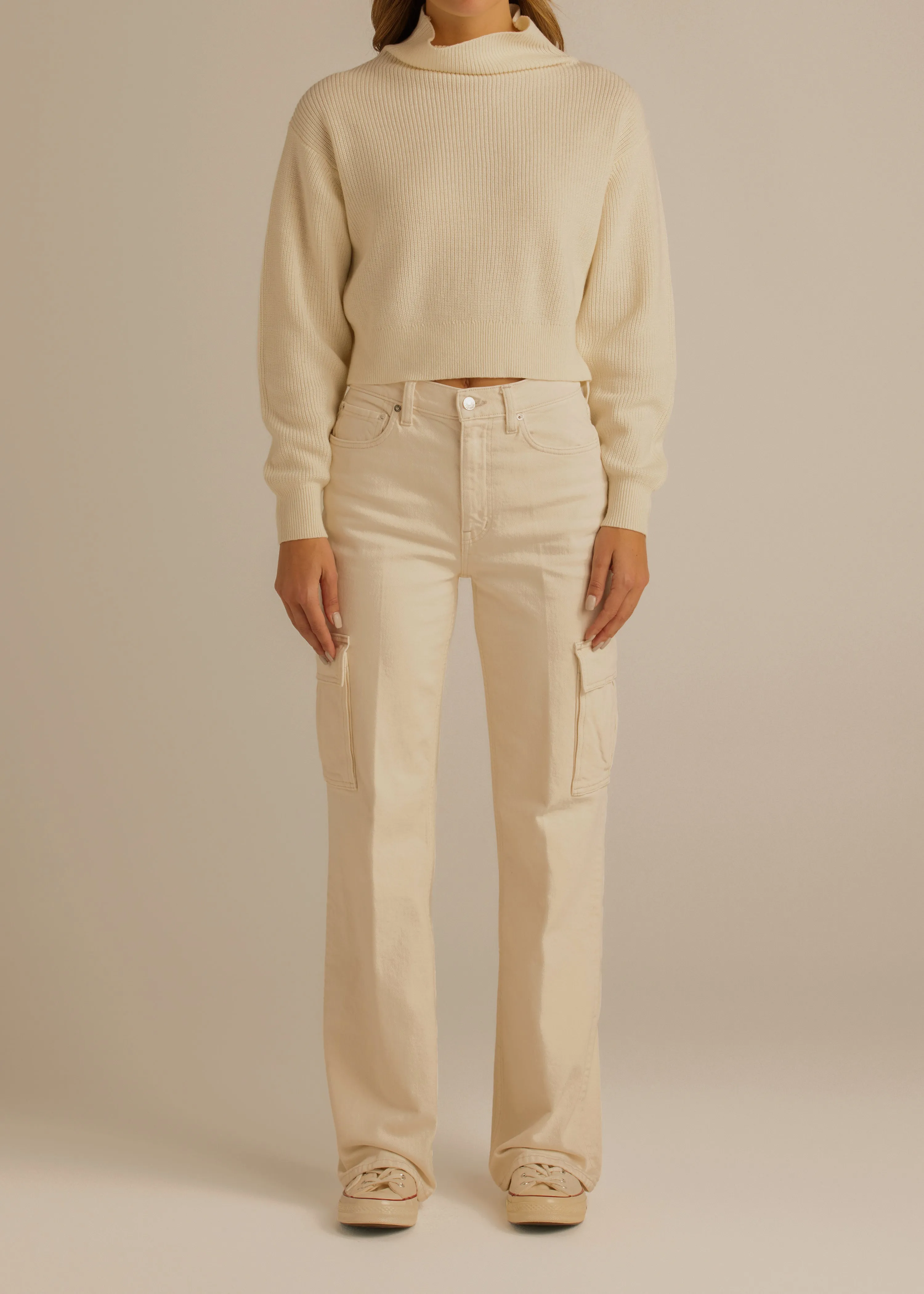 Cora Cargo Pant || Monochrome