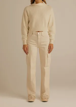 Cora Cargo Pant || Monochrome