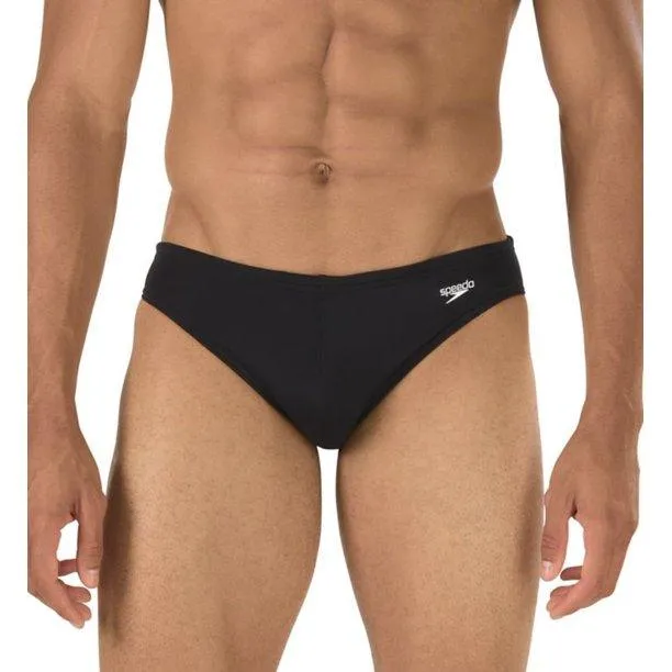 COSTUME SPEEDO ENDURANCE   UOMO SLIP NUOTO PISCINA NERO