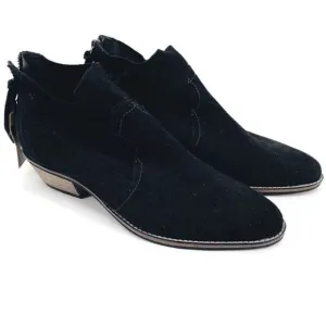 Crevo Justine Western Suede Chelsea Bootie