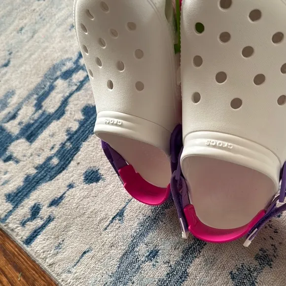 Crocs Kids Duet Max II Clog K white/pink crush size J3