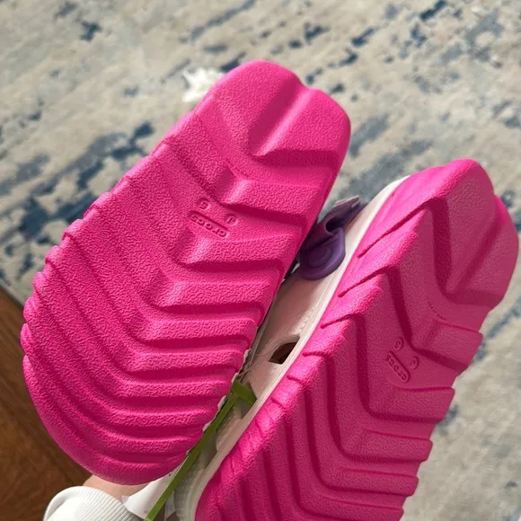 Crocs Kids Duet Max II Clog K white/pink crush size J3