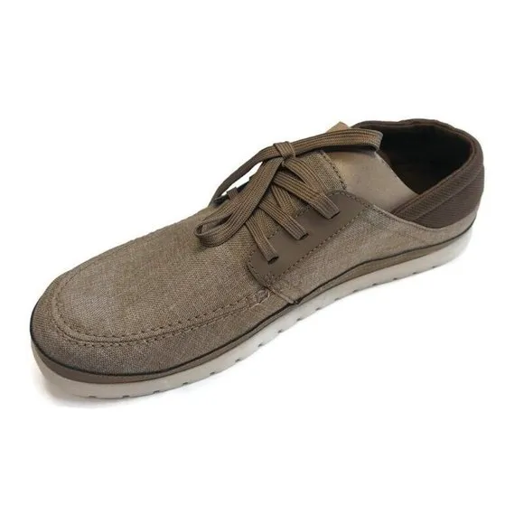 CROCS Santa Cruz Playa Lace M Lace Up Sneaker Casual Loafer Khaki Stucco Mens 13