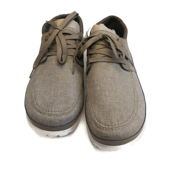 CROCS Santa Cruz Playa Lace M Lace Up Sneaker Casual Loafer Khaki Stucco Mens 13