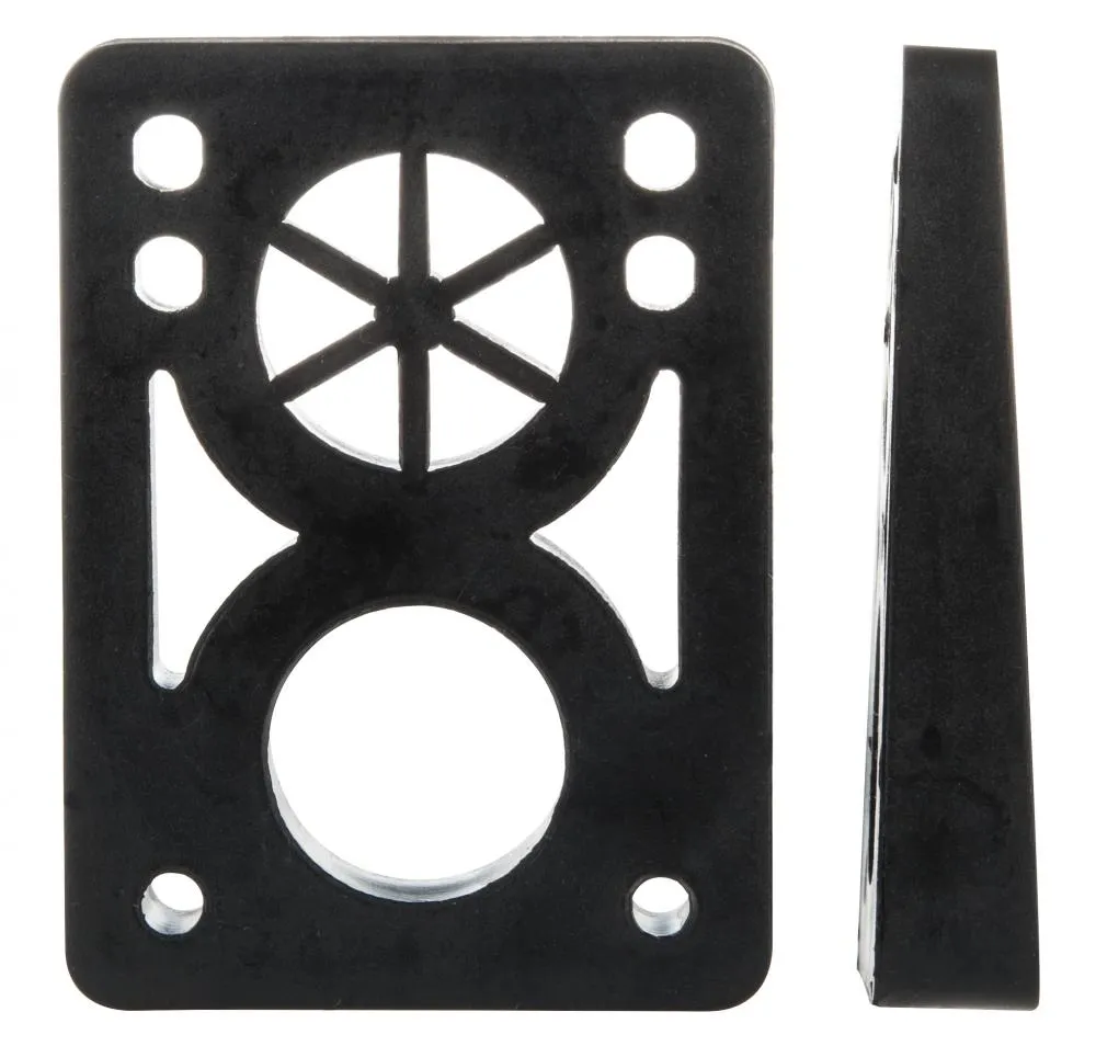 D Street Soft Wedge Risers (Pack 2) - Black