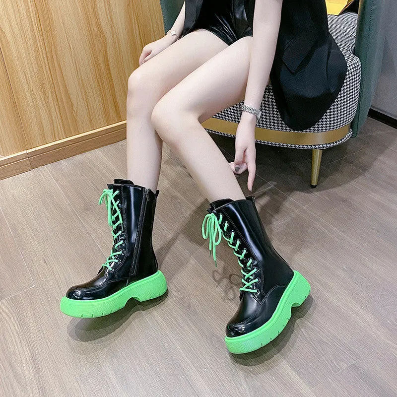 Dark Punk Martin Boots ER5805