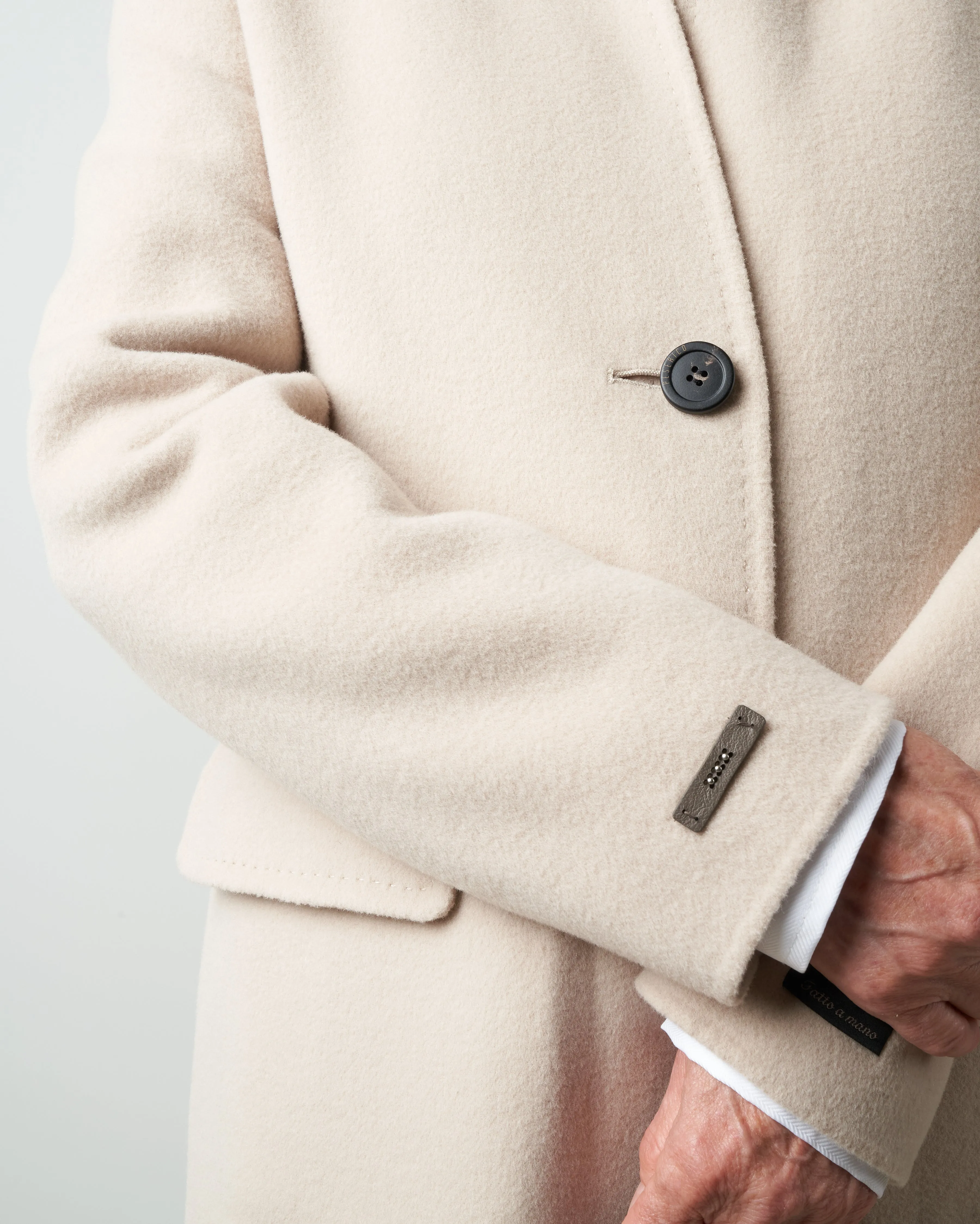 double face coat - beige