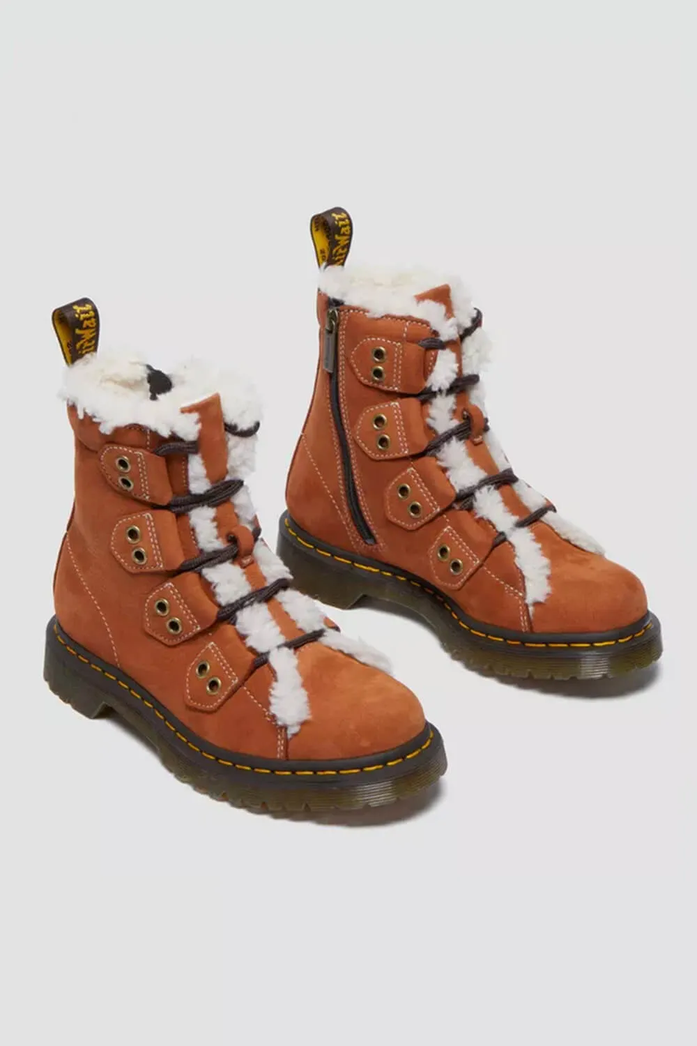 Dr. Martens 1460 Ghillie for Women in Tan | 31877220