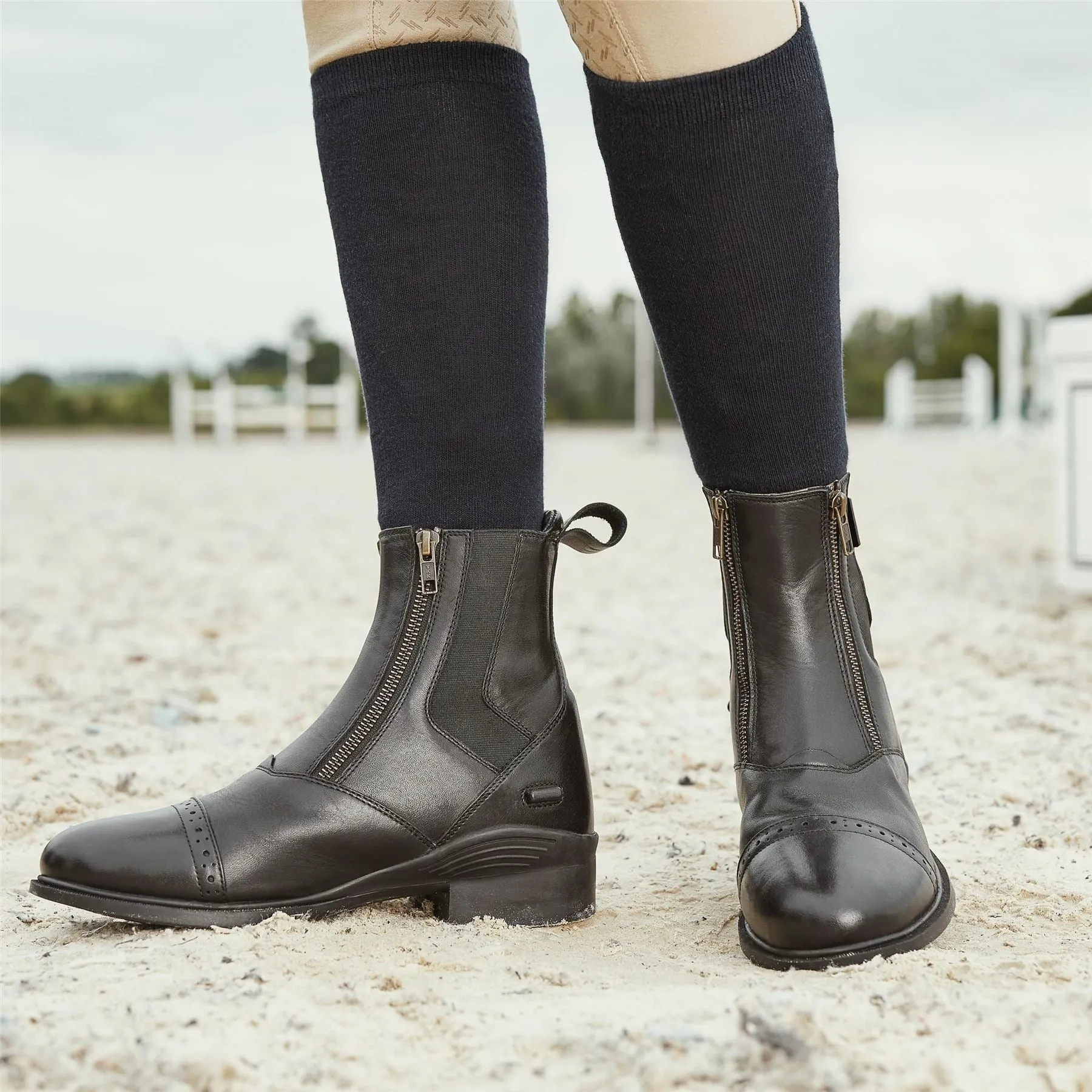 Dublin Evolution Double Zip Front Paddock Boots