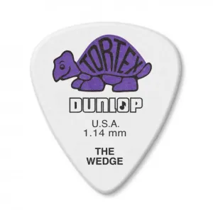 Dunlop Tortex Wedge -plektra 1.14mm, 12kpl