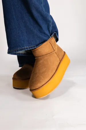 EMU Australia Stinger Micro Flatform Chestnut med platå