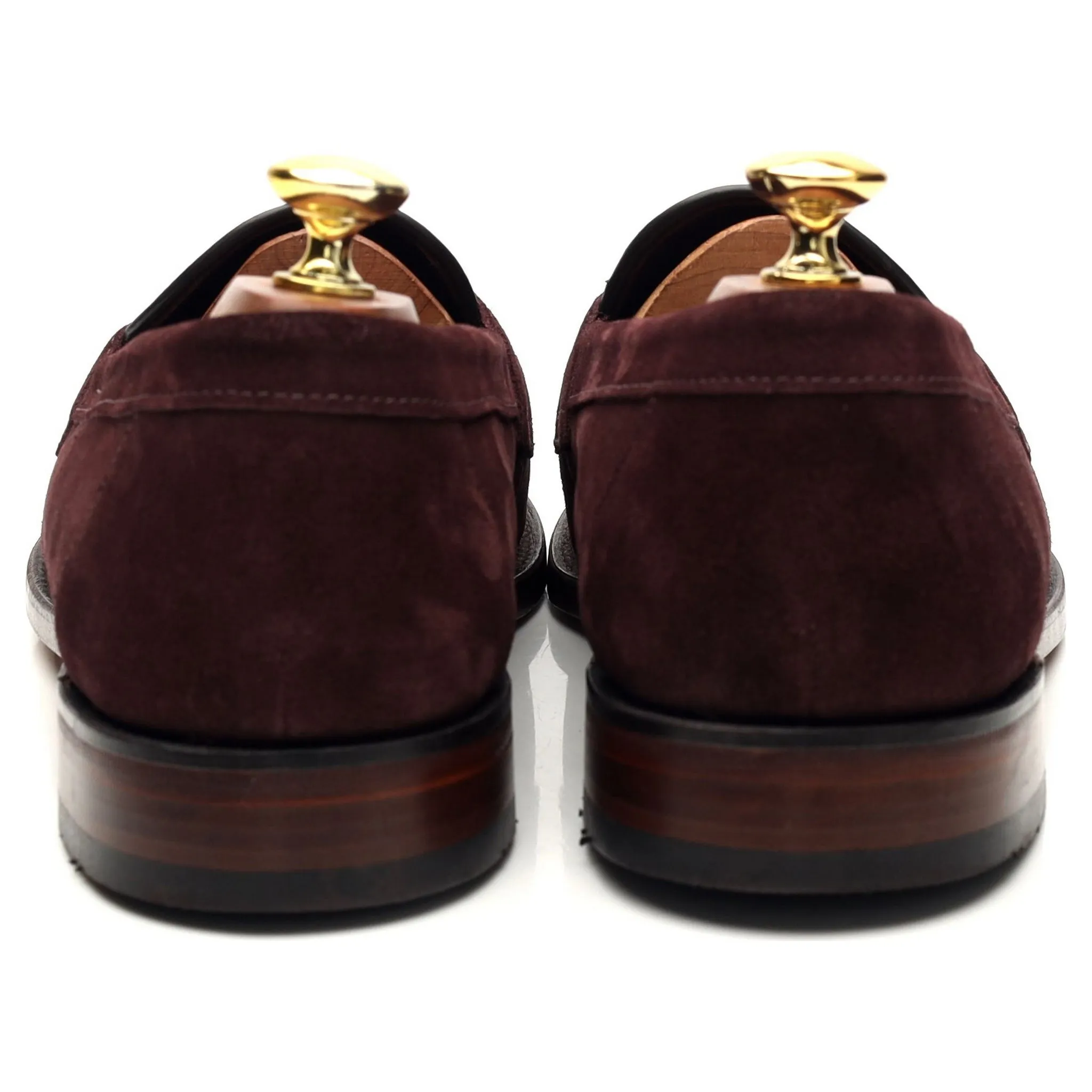 'Eton' Purple Suede Loafer UK 8.5 F