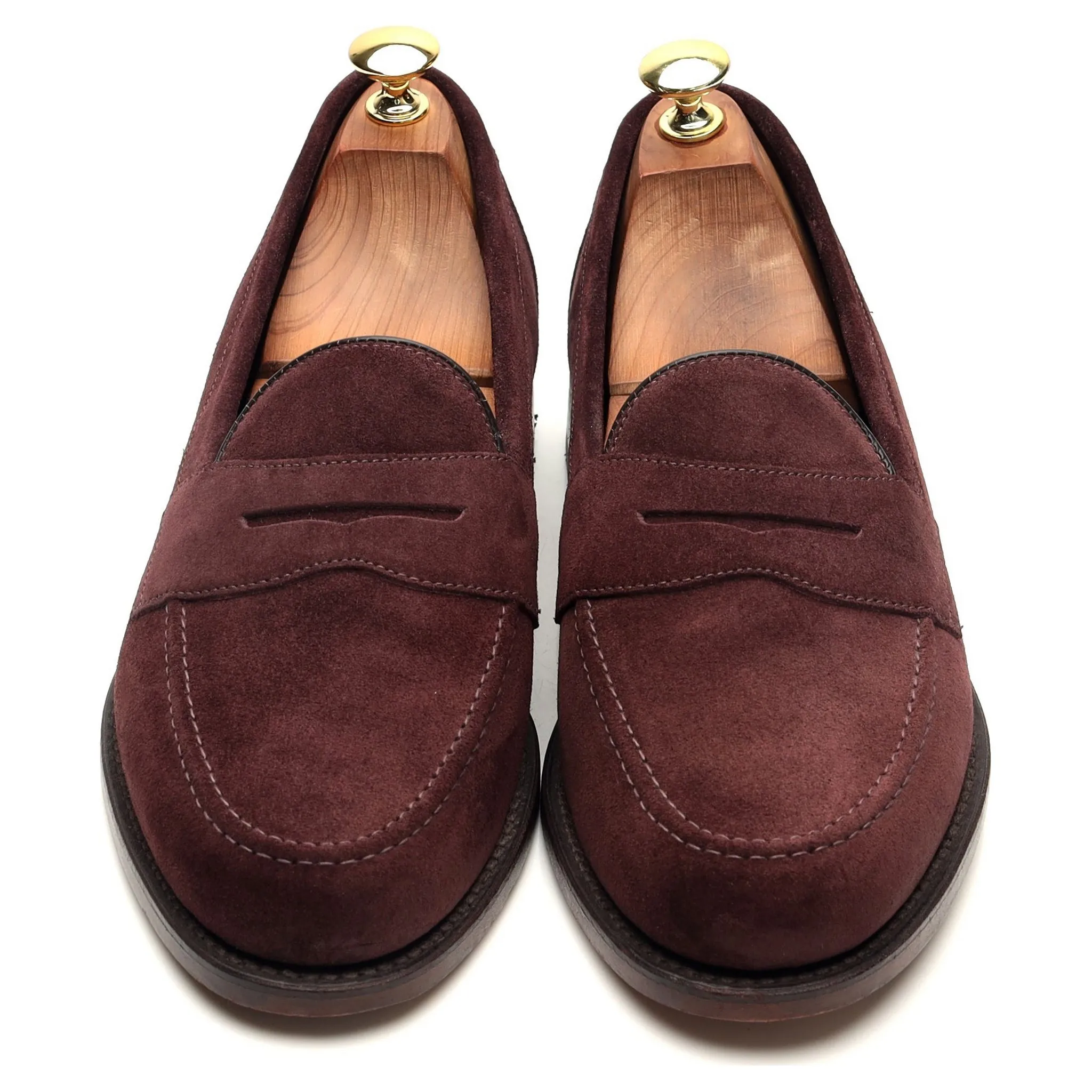 'Eton' Purple Suede Loafer UK 8.5 F