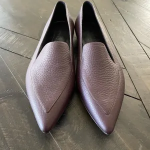 Everlane Maroon Pointy Toe Loafer Size 6 1/2