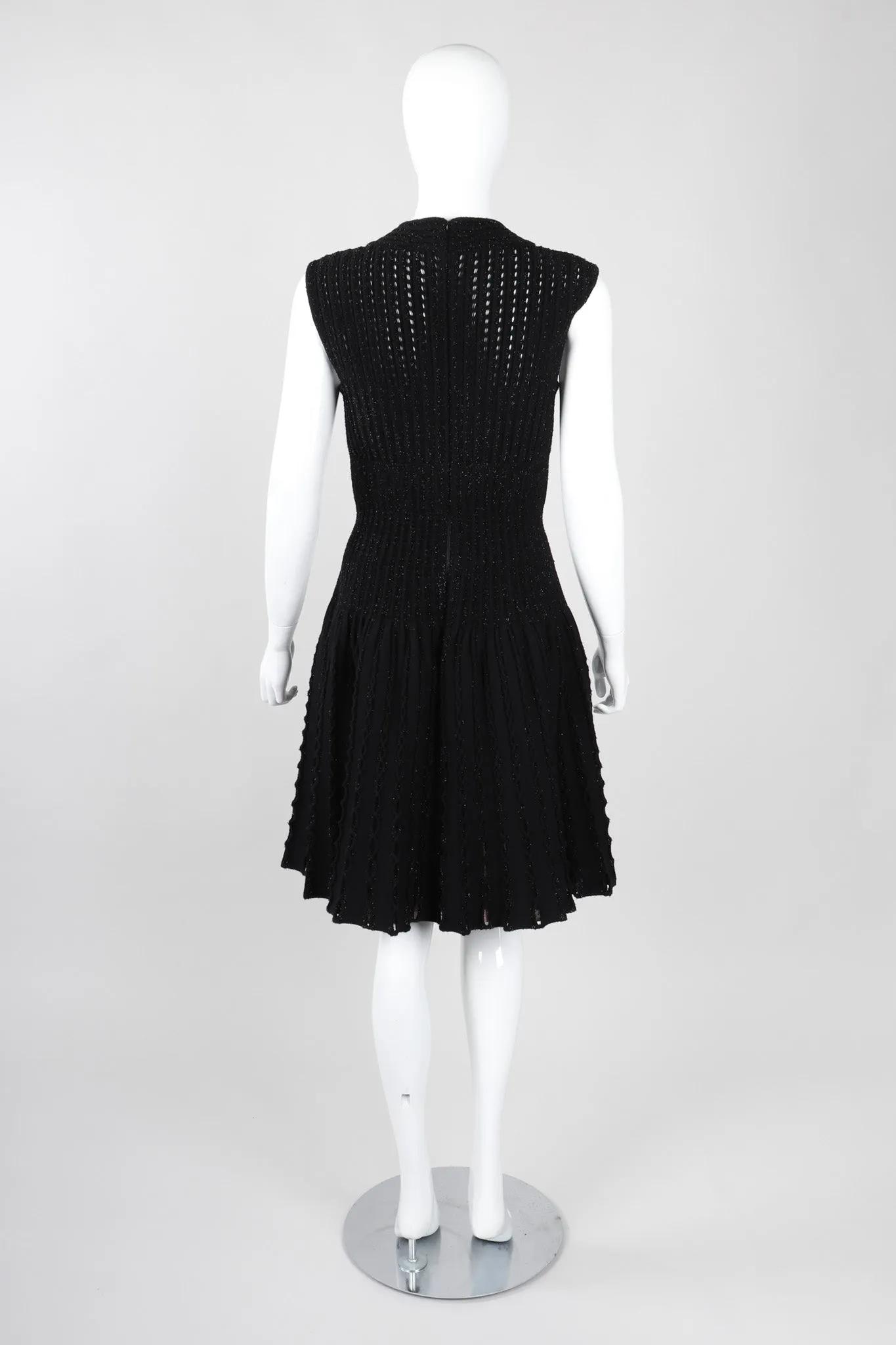 Eyelet Knit Cocktail Dress