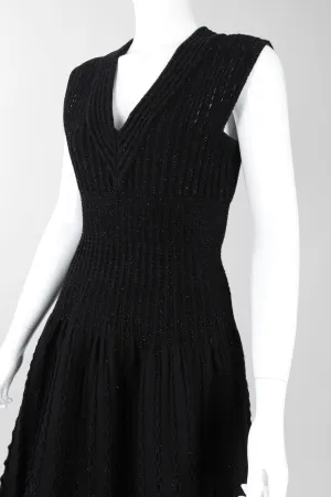 Eyelet Knit Cocktail Dress