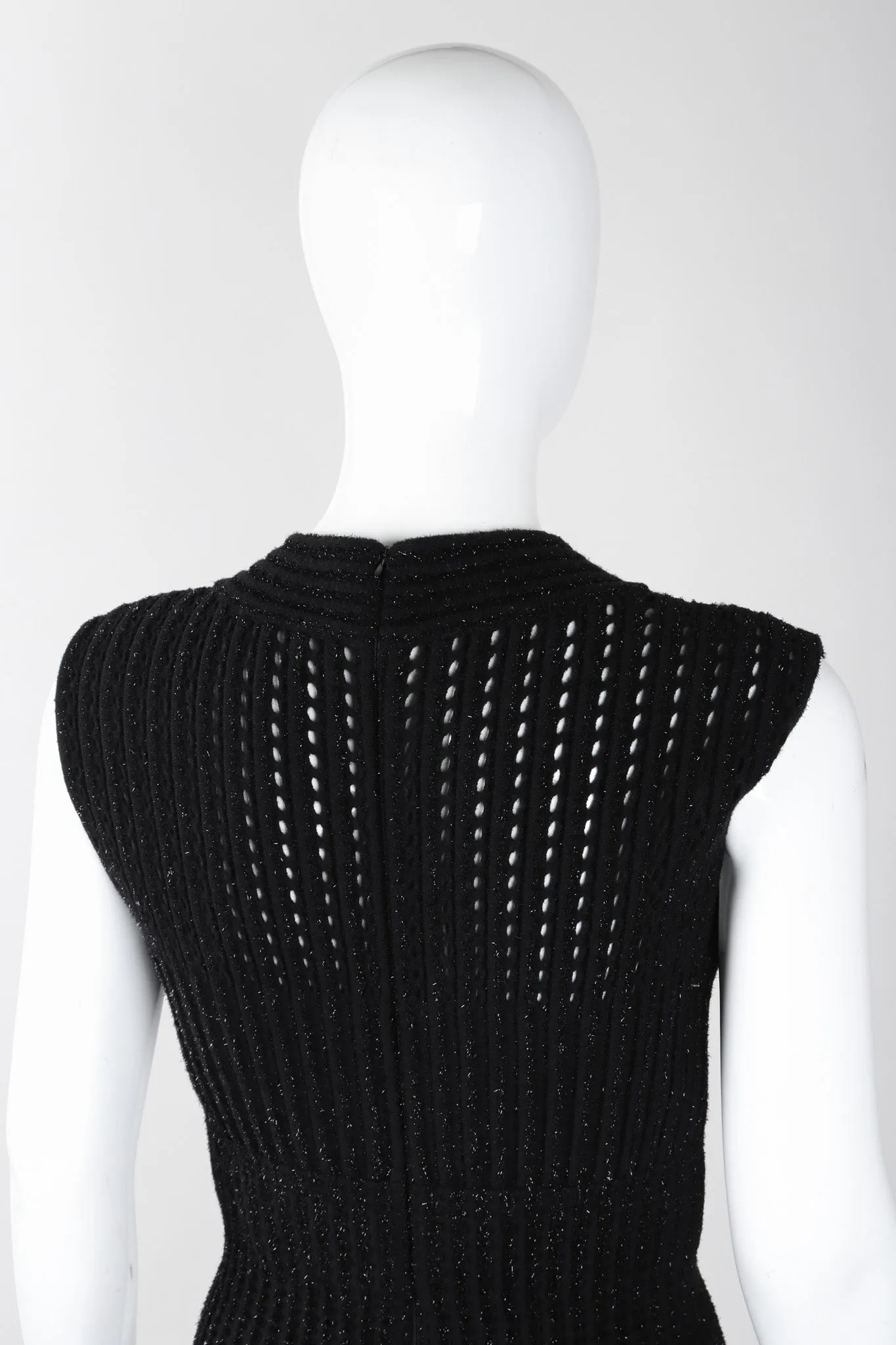 Eyelet Knit Cocktail Dress