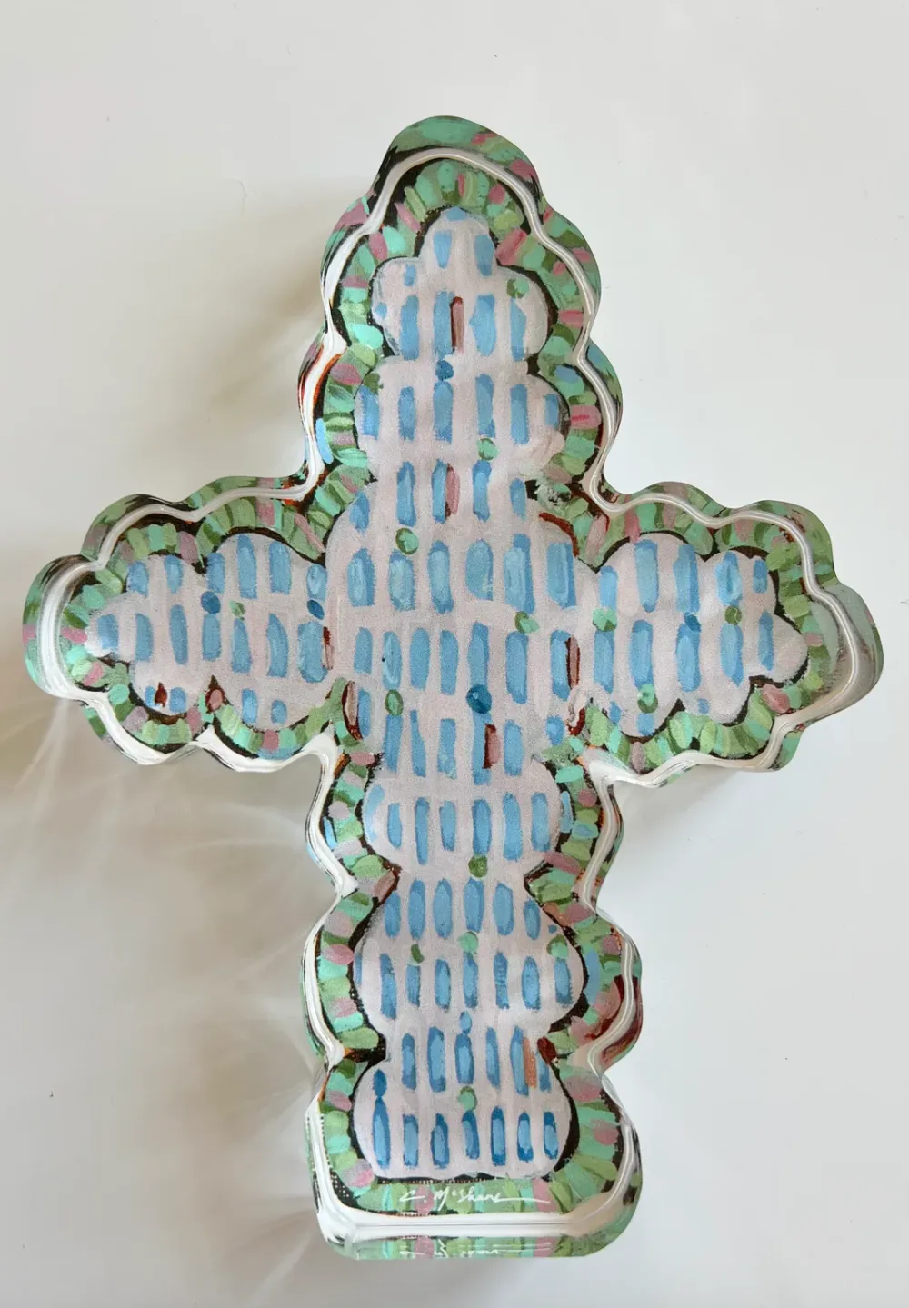 FAITHFUL CROSS I ACRYLIC BIG