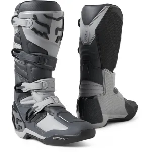 Fox - 2025 Comp Black/Grey MX Boots