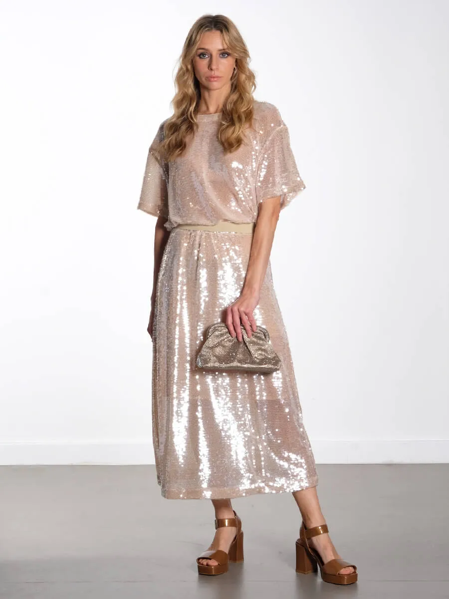 Frame Skirt - Khaki
