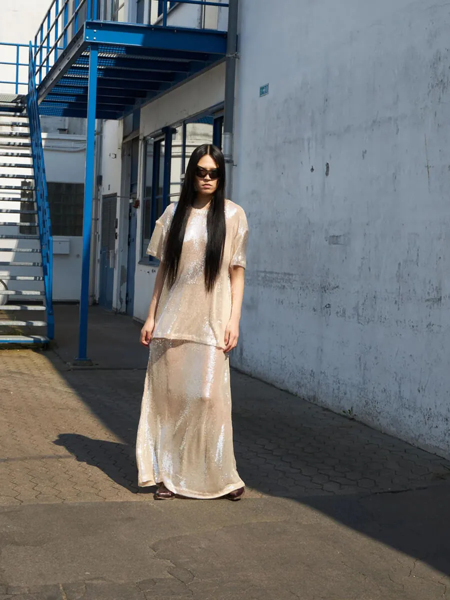 Frame Skirt - Khaki