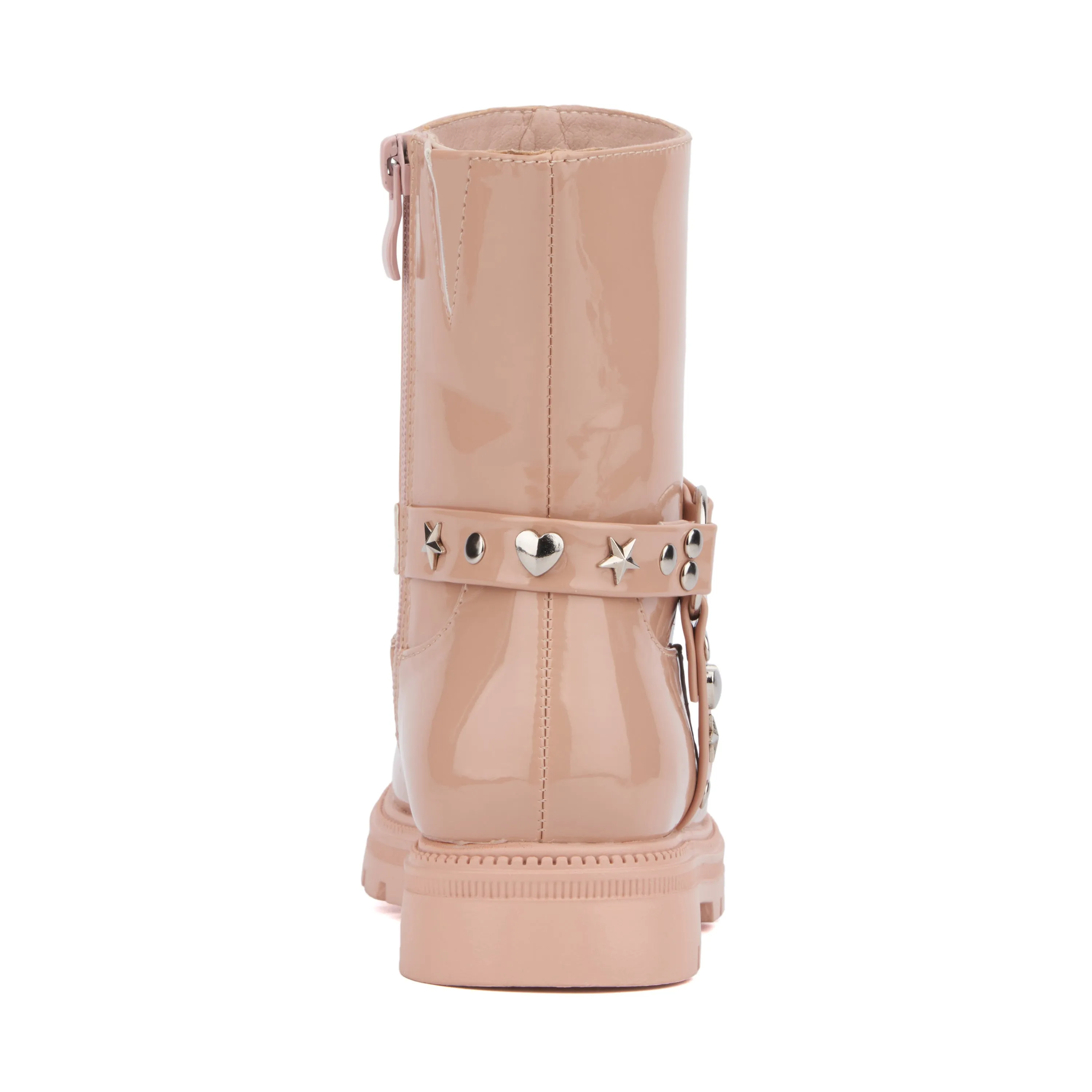 Girl's Harness Lug Sole Boot