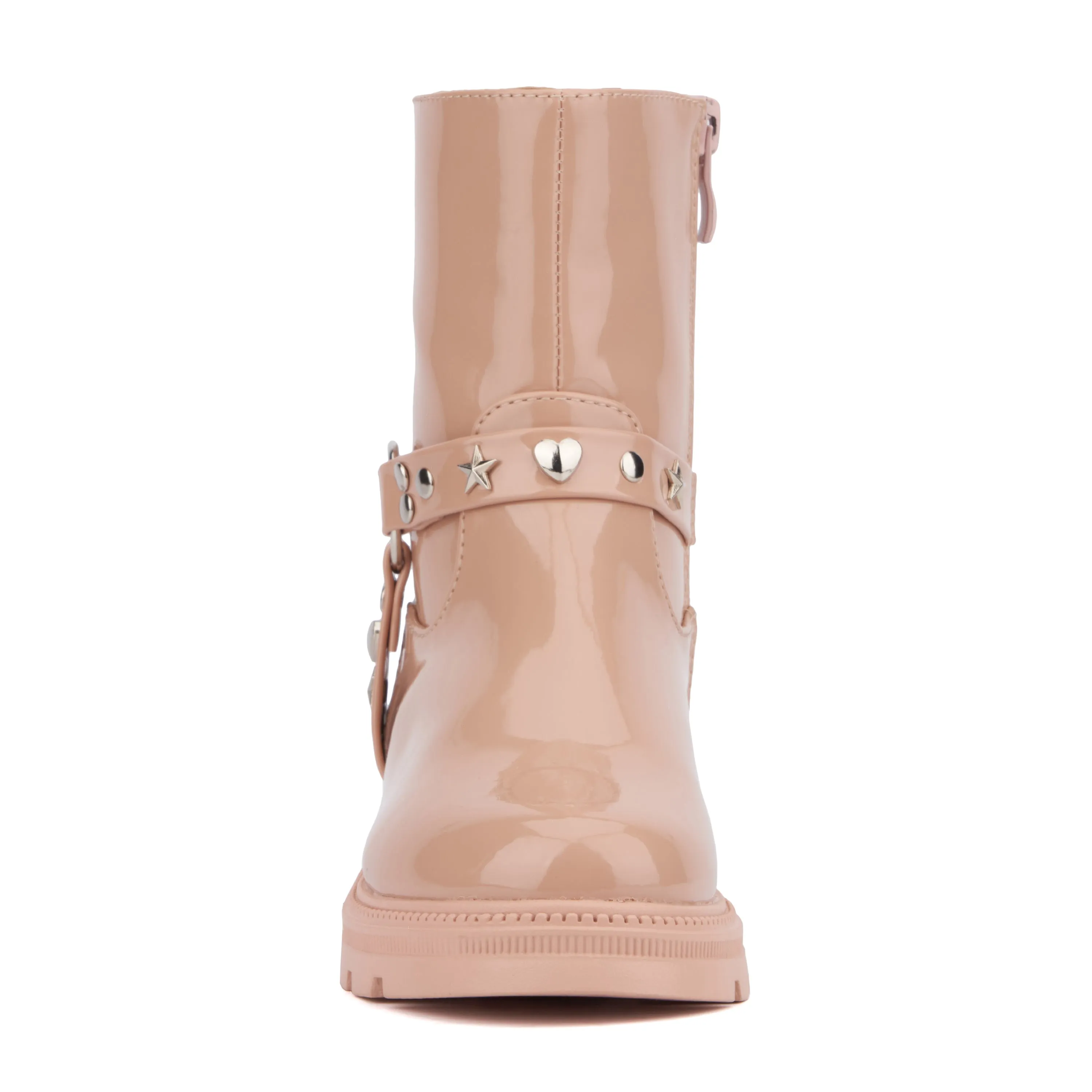Girl's Harness Lug Sole Boot