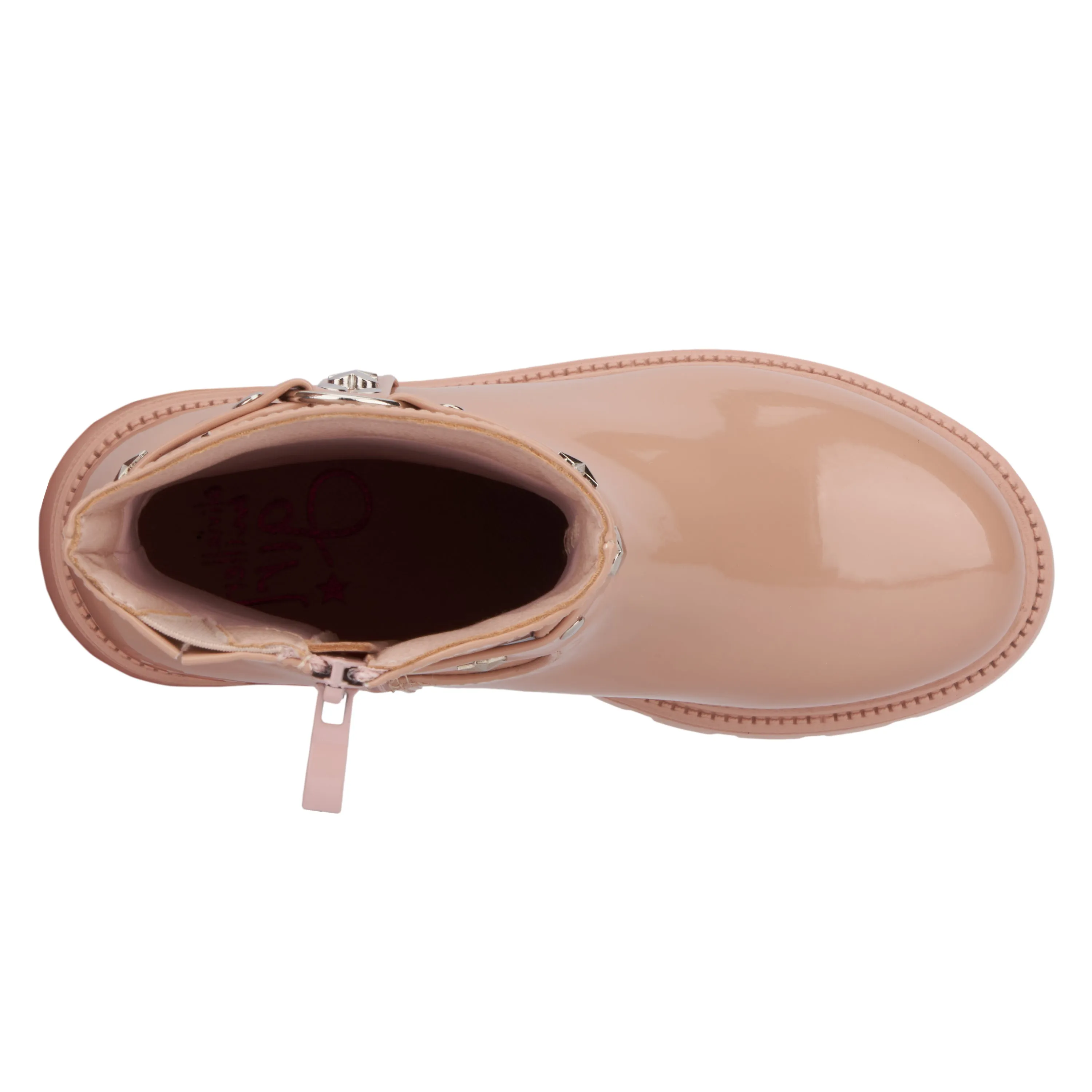 Girl's Harness Lug Sole Boot