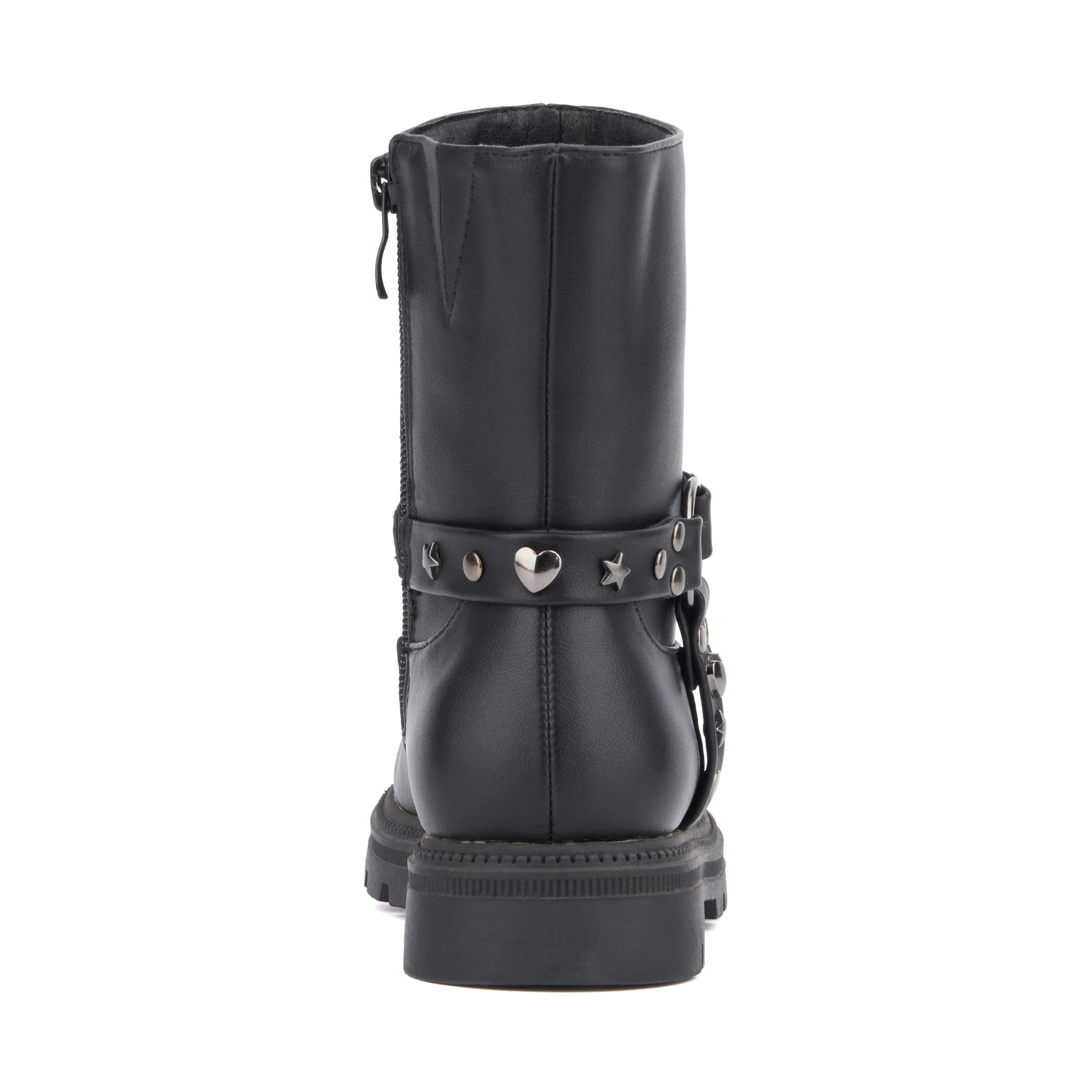 Girl's Harness Lug Sole Boot
