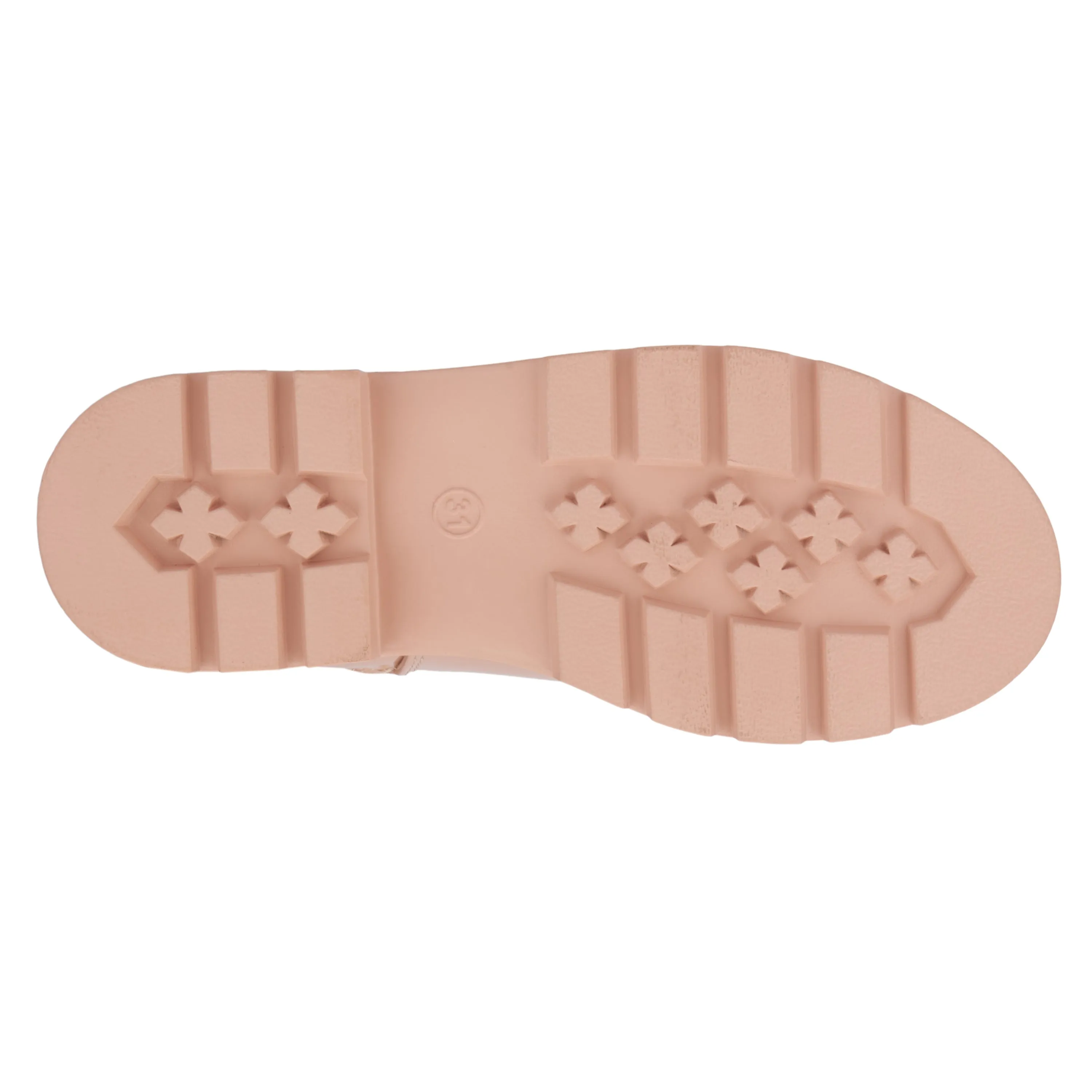 Girl's Harness Lug Sole Boot