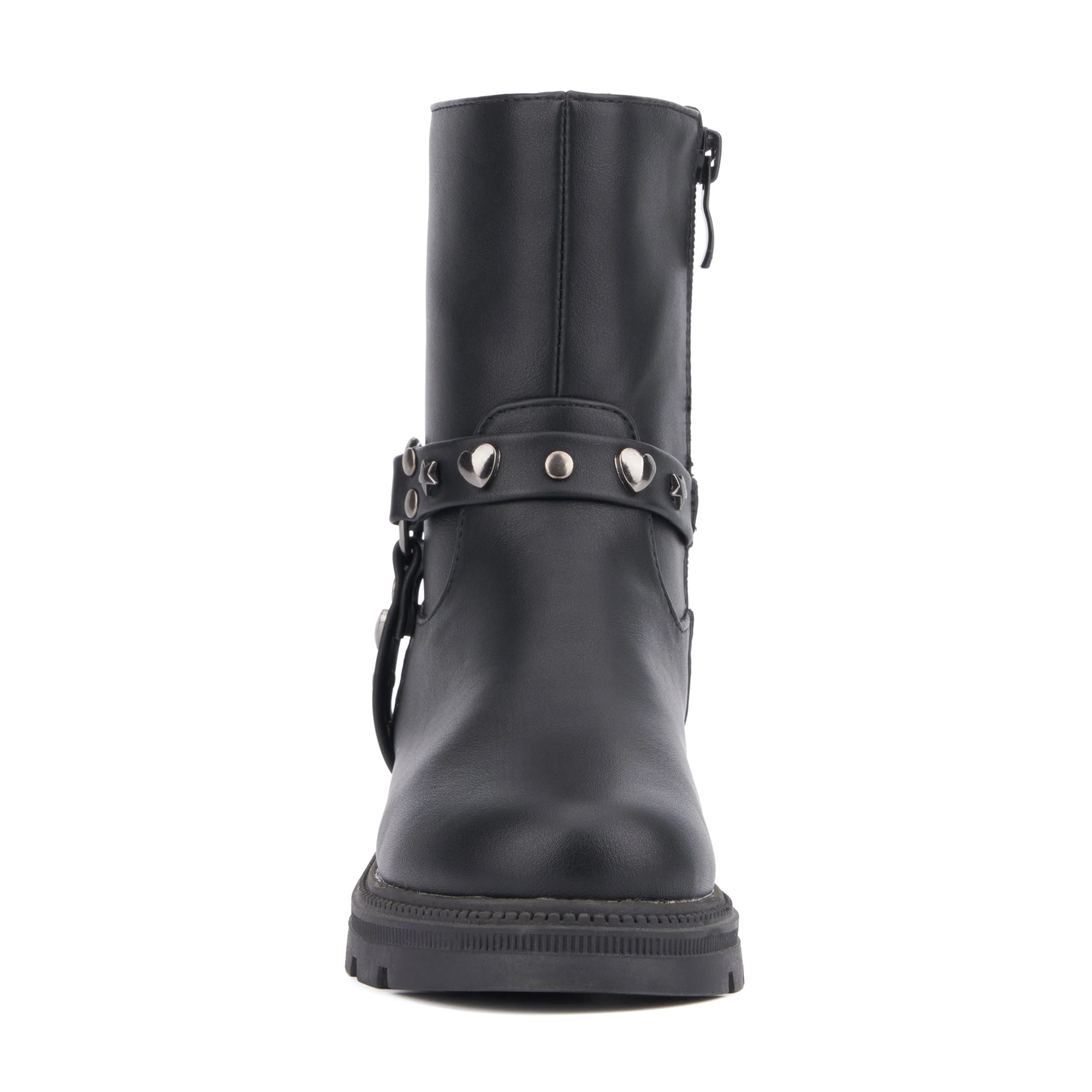 Girl's Harness Lug Sole Boot