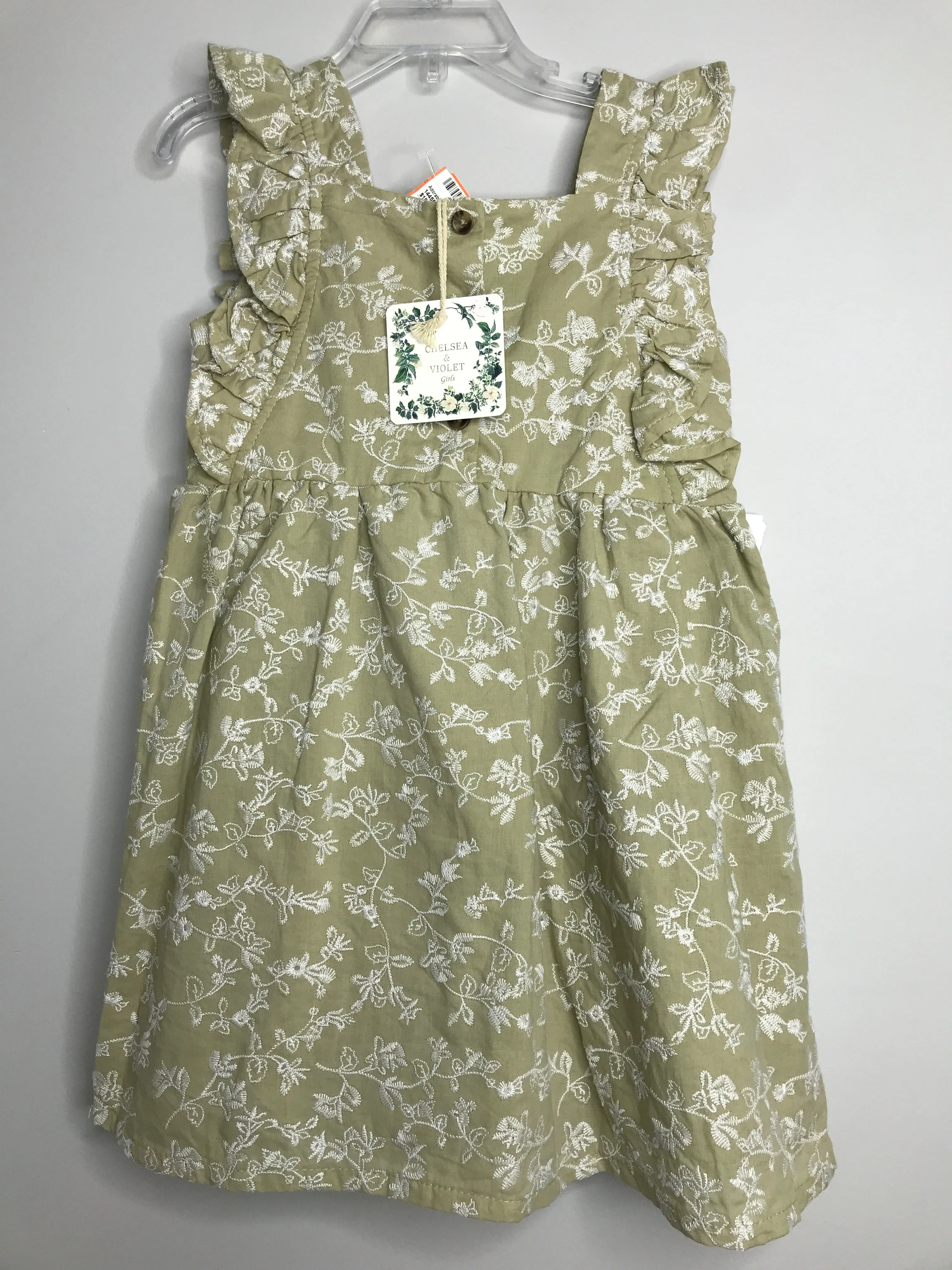Girls Size 5 Girls Green Chelsea & Violet Dress