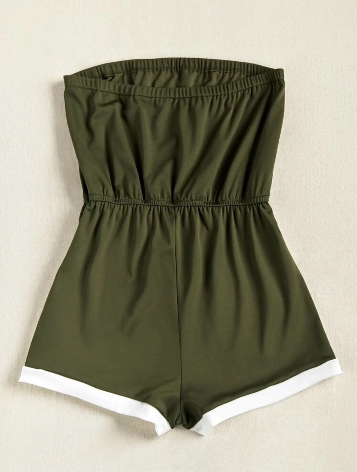 Green “Chelsea” Romper