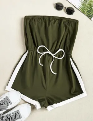 Green “Chelsea” Romper