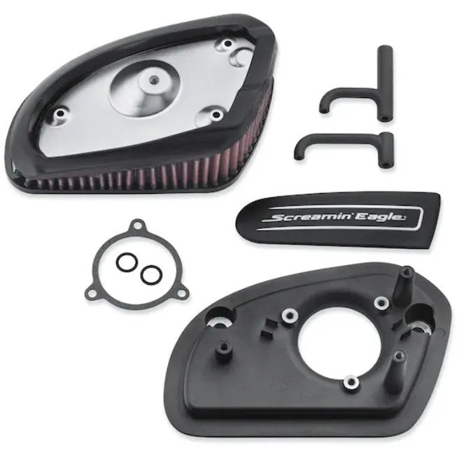 Harley-Davidson® Screamin' Eagle High-Flow Air Cleaner Kit - Wedge