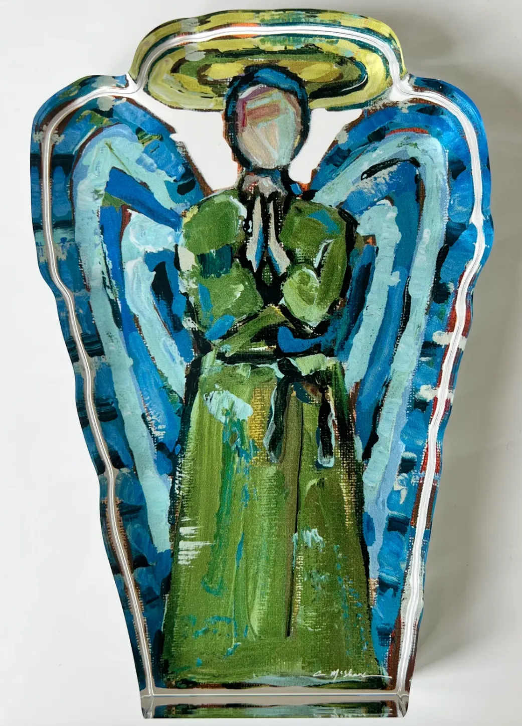 HEAVENLY ANGEL MALE ACRYLIC SMALL