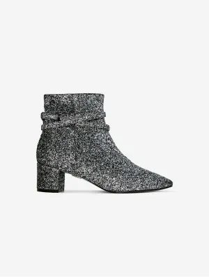 Hedy Vegan PET Ankle Boots | Diamond Dust