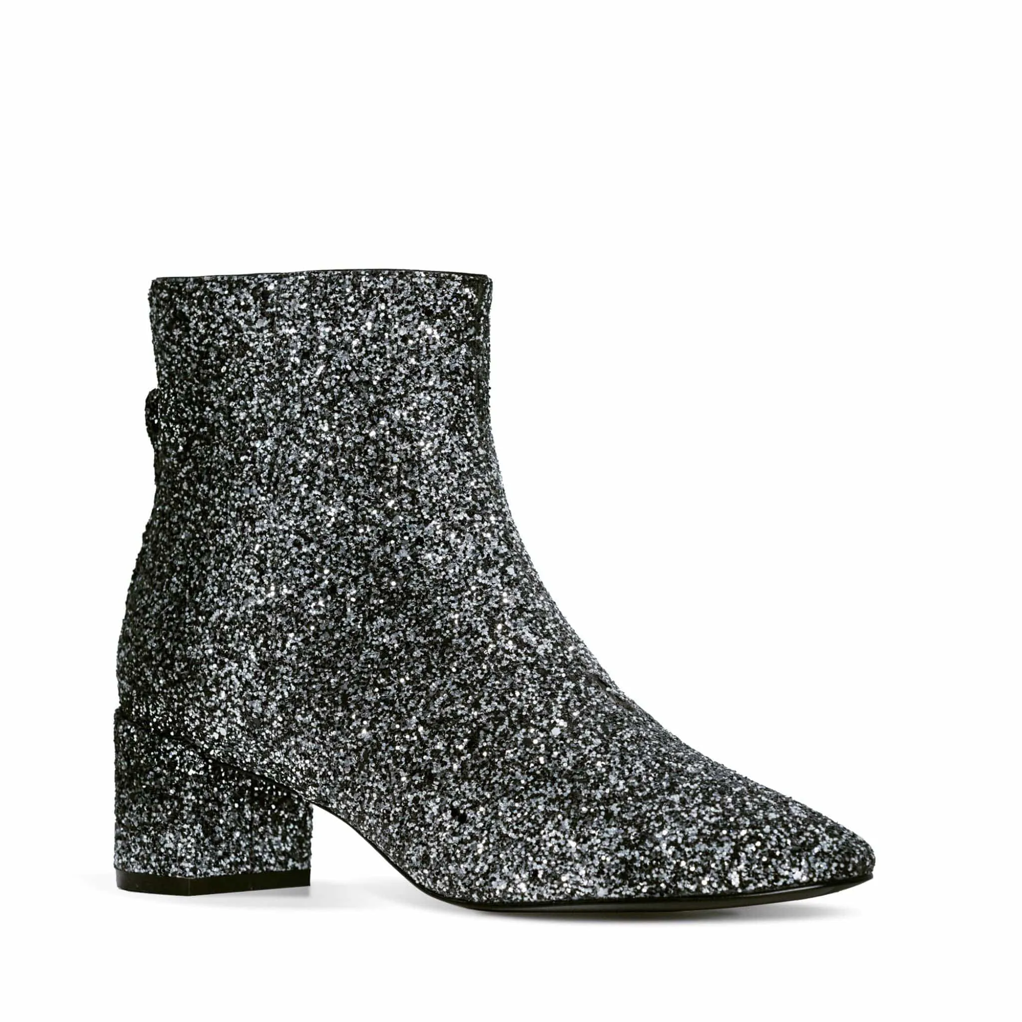 Hedy Vegan PET Ankle Boots | Diamond Dust