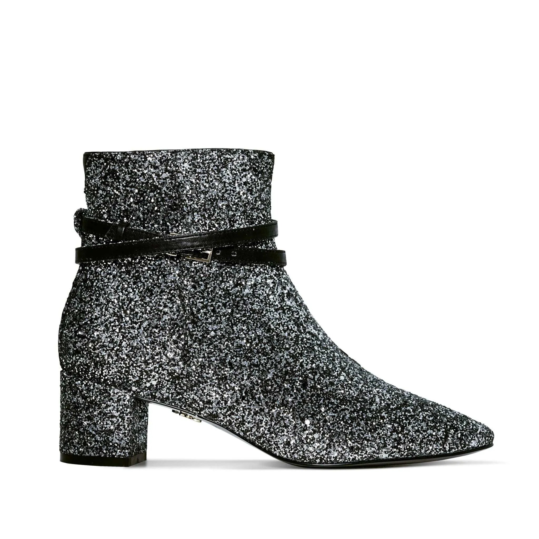 Hedy Vegan PET Ankle Boots | Diamond Dust