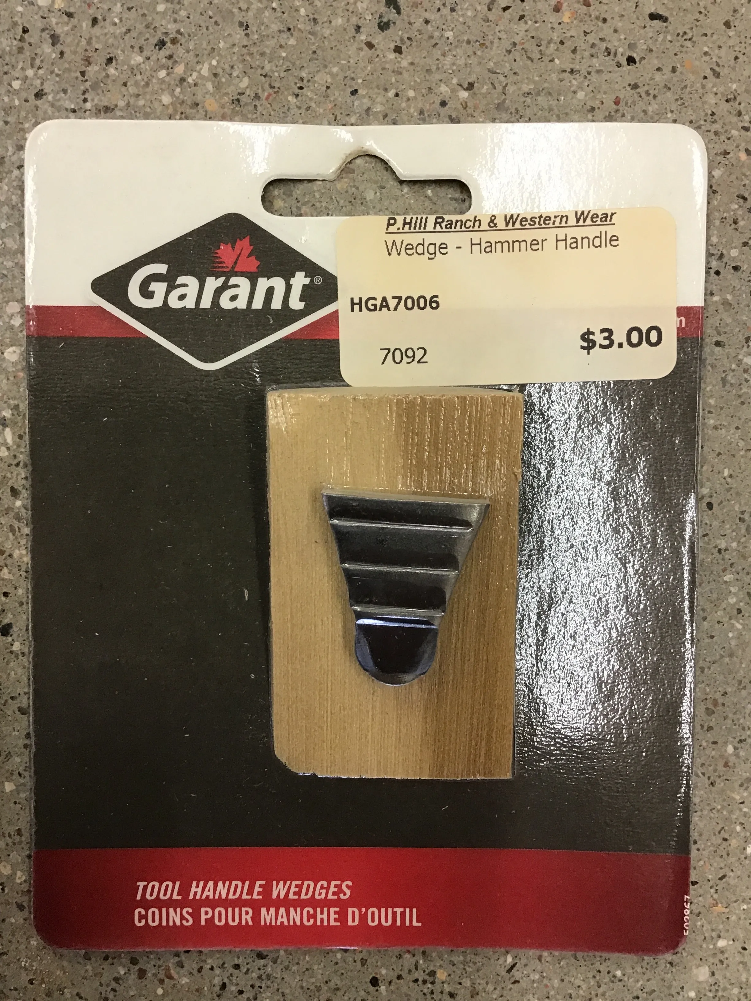 HGA7006 Wedge - Hammer Handle