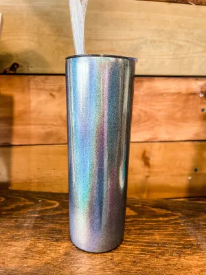Holographic Skinny Tumblers