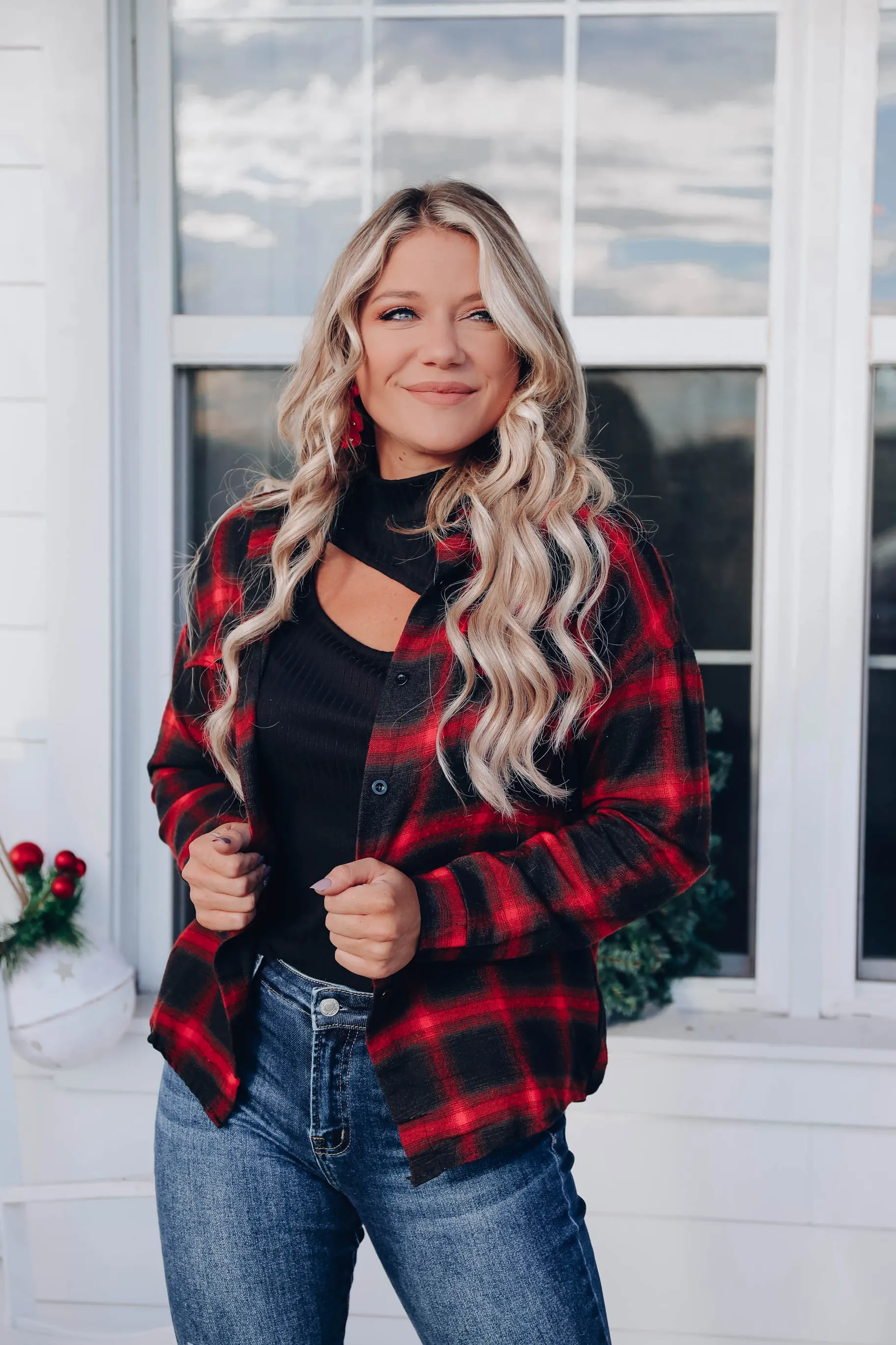 Jaxson Buffalo Plaid Flannel Shirt