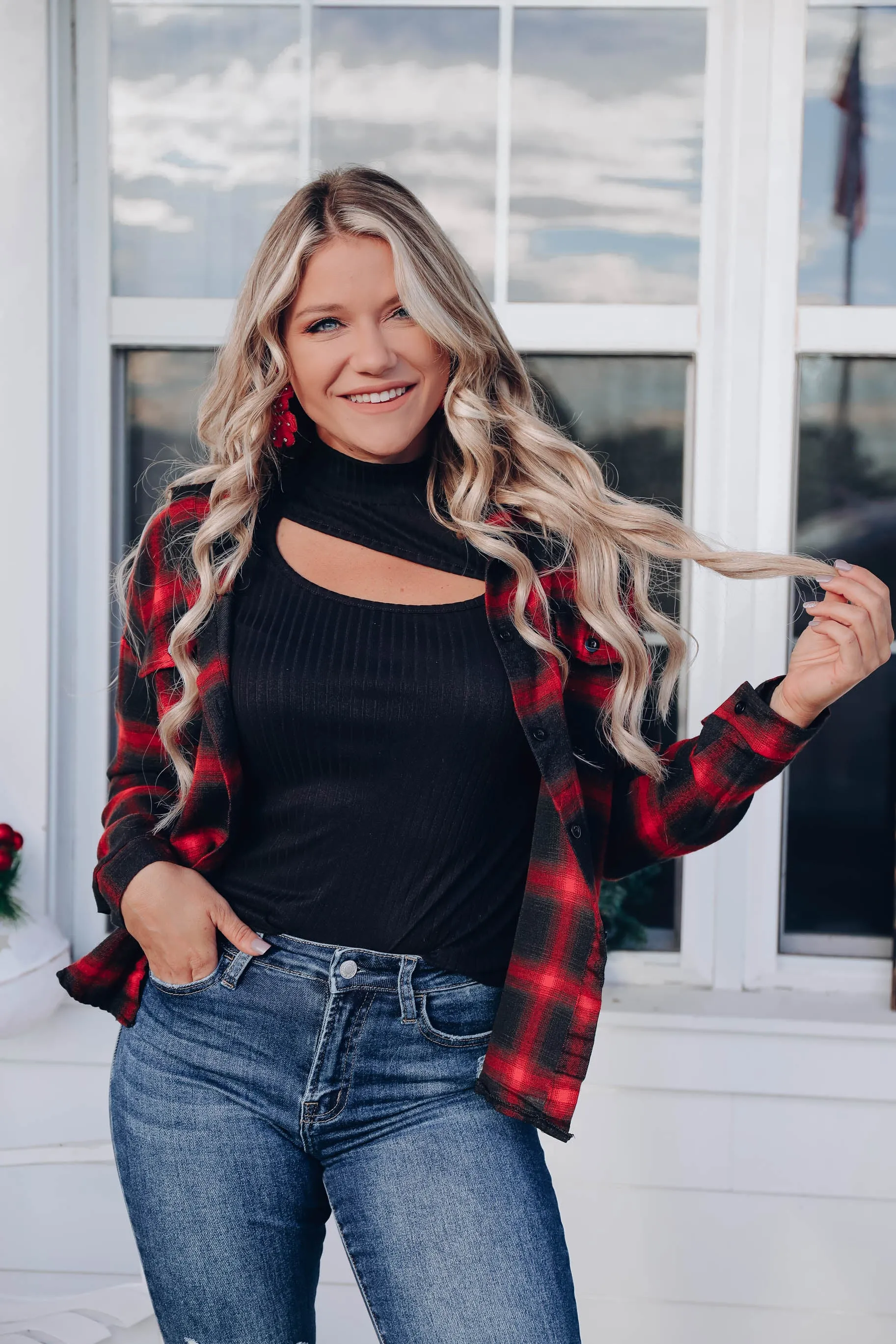 Jaxson Buffalo Plaid Flannel Shirt