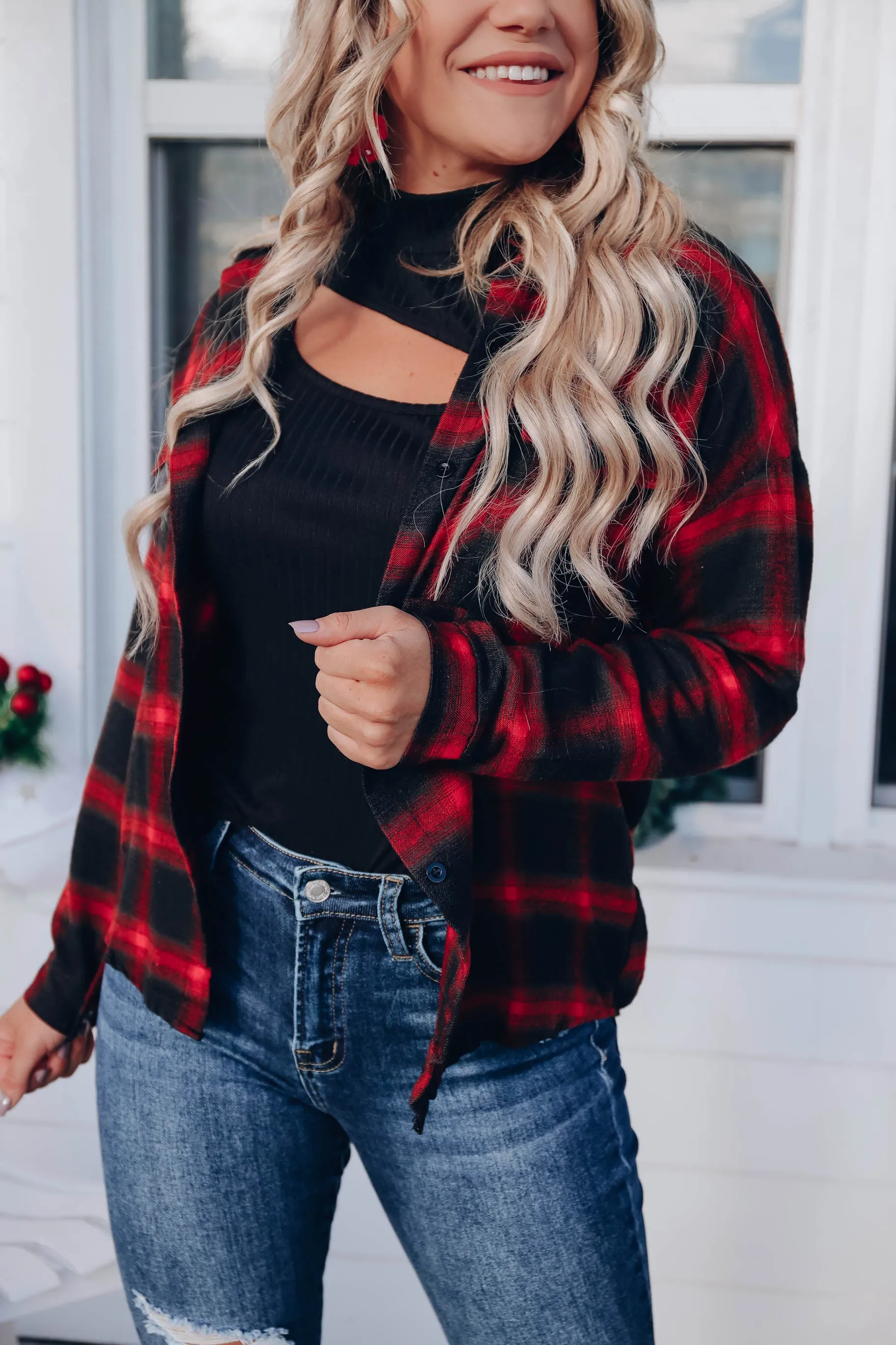 Jaxson Buffalo Plaid Flannel Shirt